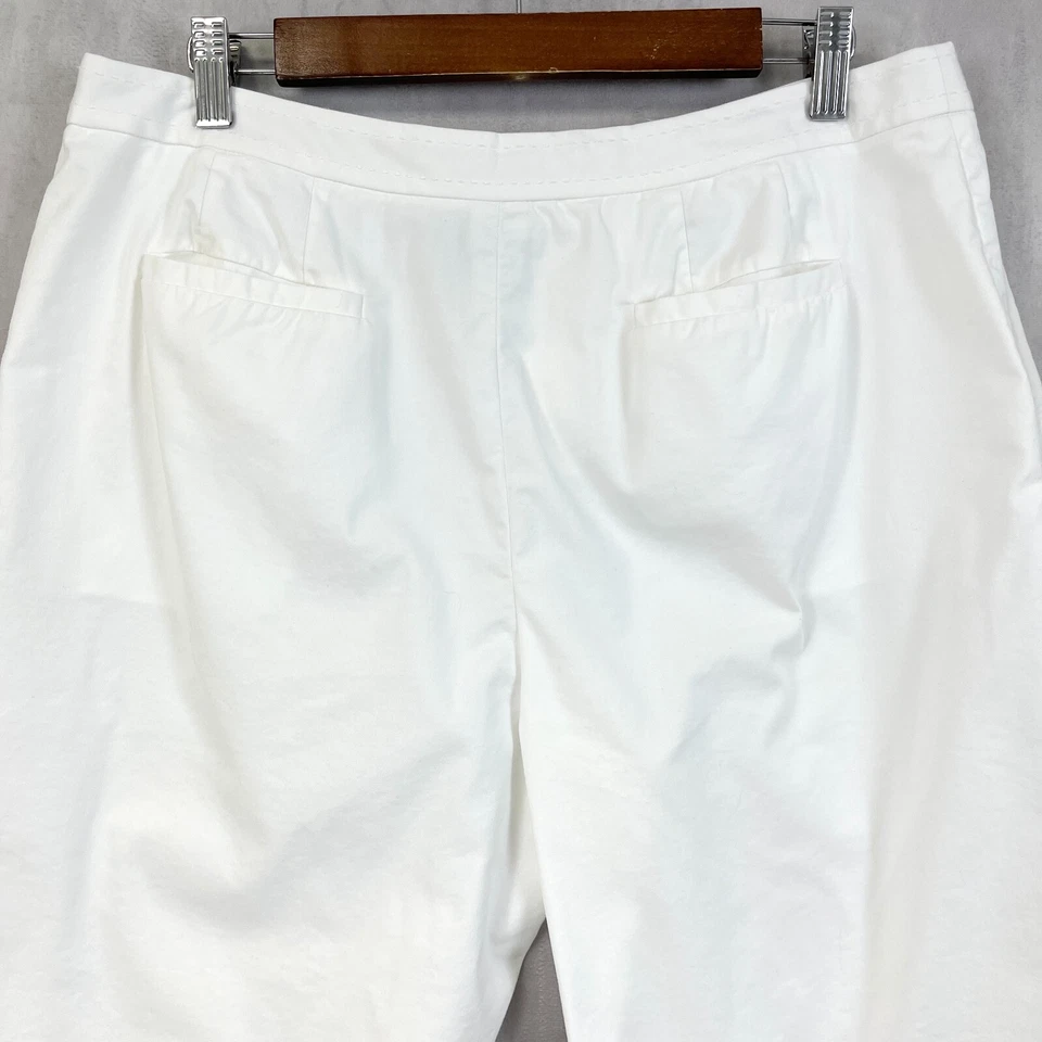Bermudas para mujer Madison Studio talla 12 elásticas verano caminar costero resort Foto 4 de 4