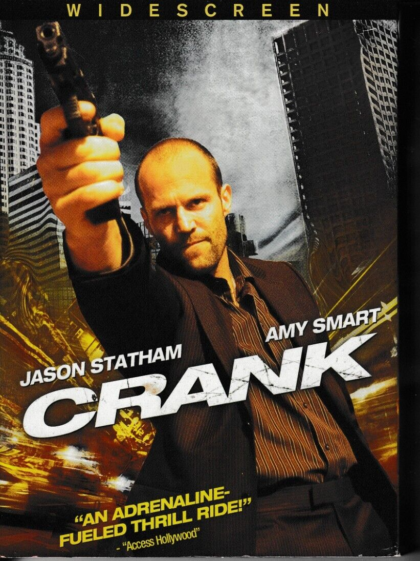 Crank starring Jason Statham, Amy Smart (DVD)