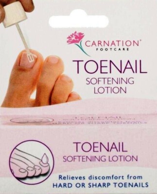 Carnation Toenail Softening Lotion lindert Beschwerden von harten Nägeln 2 x14 ml