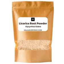 Licorice Root Powder - 100% Pure Natural Liquorice Mulethi Glycyrrhiza Glabra 