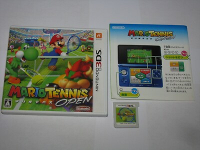 Mario Tennis Open (Japanese) Nintendo 3DS Japan import US Seller