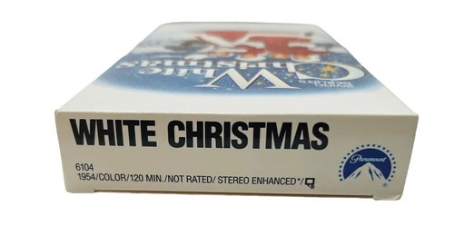 VHS WHITE CHRISTMAS BING CROSBY DANNY KAYE IRVING BERLIN TESTED WORKS COLORIZED - Picture 4 of 6