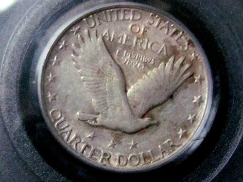 1917 D STANDING LIBERTY QUARTER TYPE 2 PCGS XF45 - Picture 3 of 5