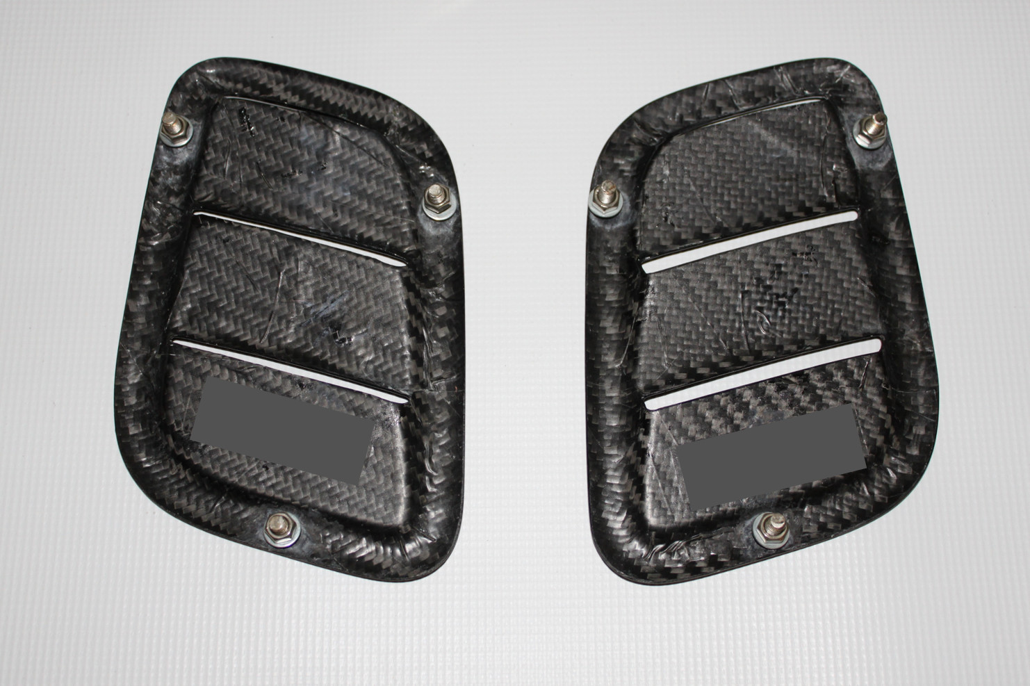 Aston Martin V12 Vantage Hood Vents - 100% Carbon Fiber