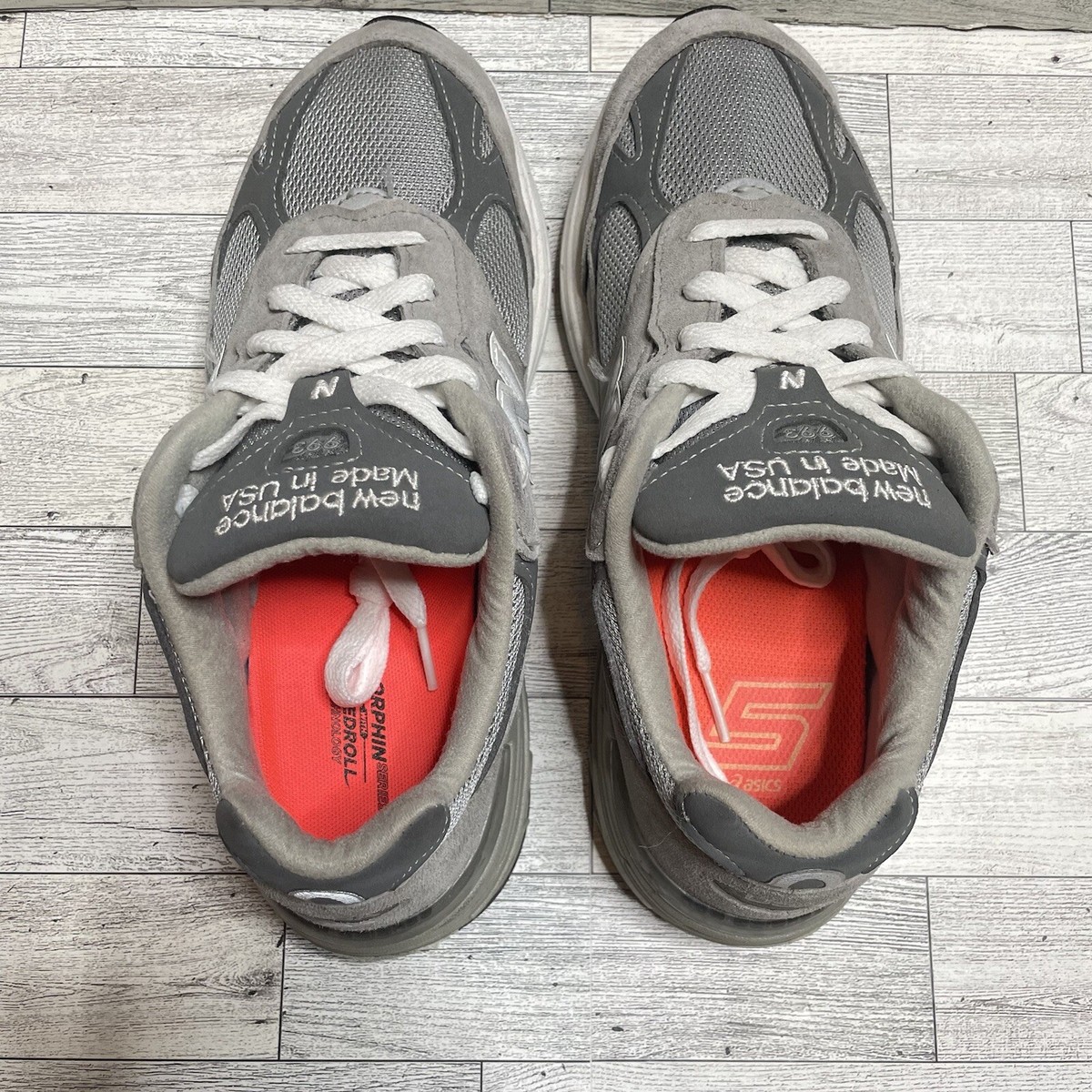 New Balance 993 Shoe Castlerock Gray Made In USA Womens 9 D