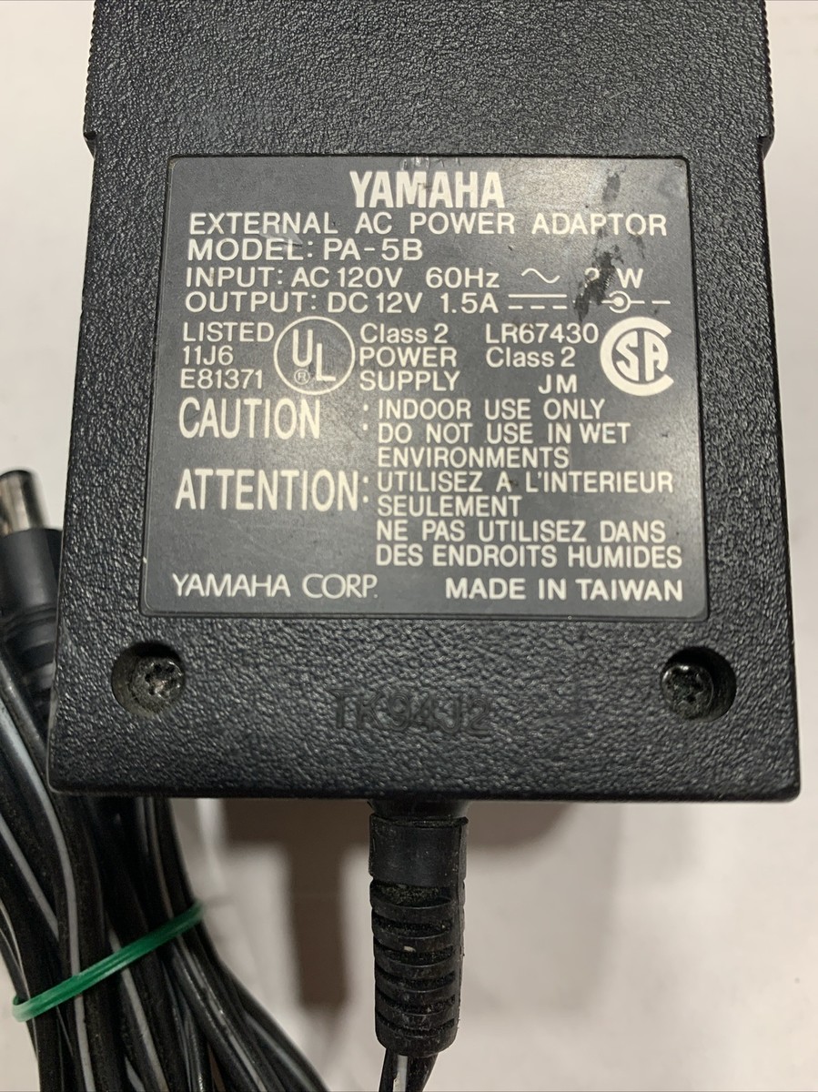 YAMAHA ACアダプター PA-5D ③ Amazon.com: AC Adapter for Yamaha PA-5D PA5D PA-5 PA5 PA5C