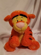 Official Disney Store Baby TIGGER sitting Plush 10" Stuffed EUC