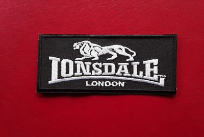 LONSDALE LÖWE LONDON BOXGÜRTEL SPORTBEKLEIDUNG BESTICKT PATCH UK VERKÄUFER