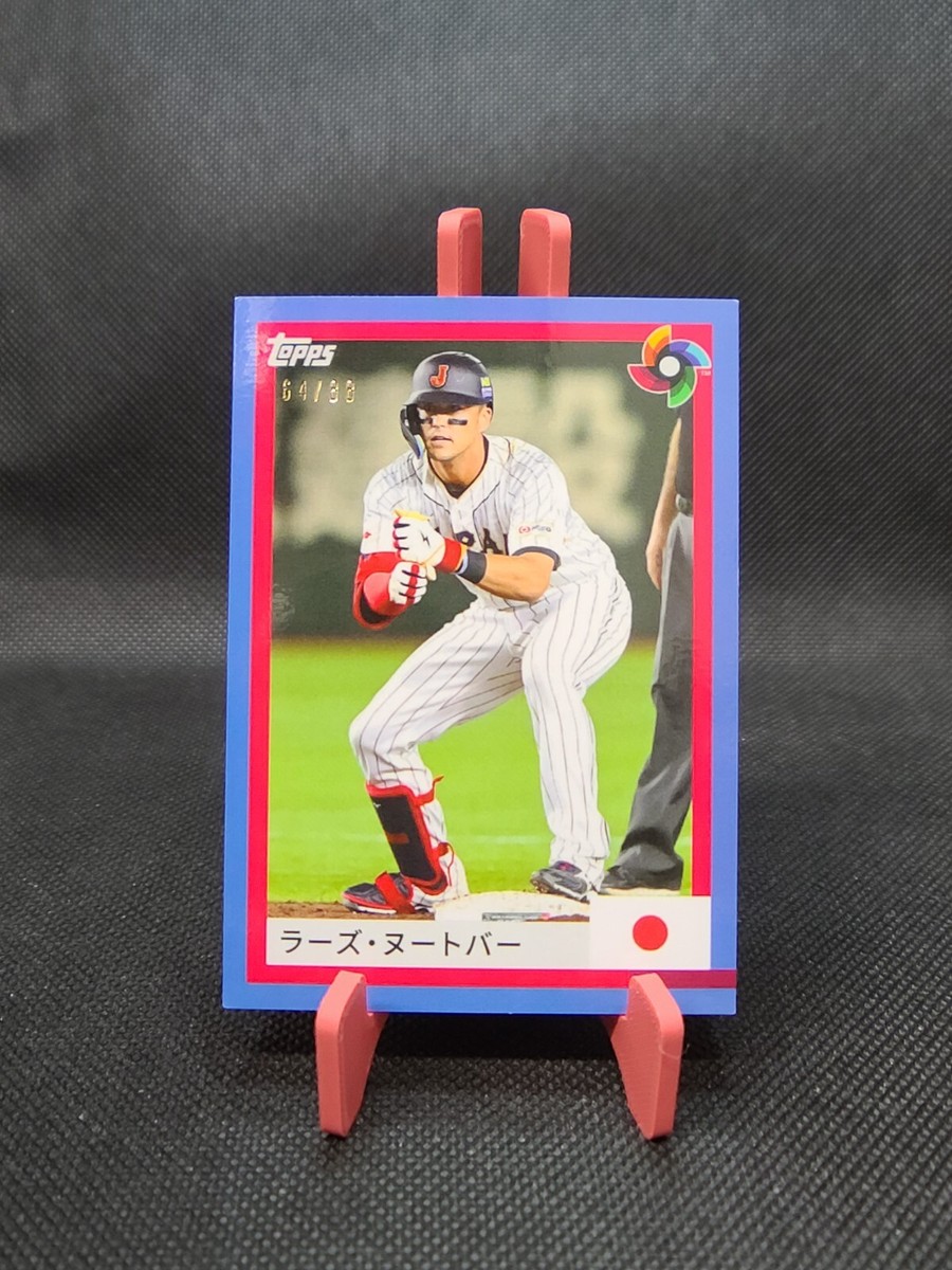 2023 topps japan edition LARS NOOTBAAR美品 2023 Topps Japan Lars Nootbaar Team Samurai /88 Blue #10 WBC