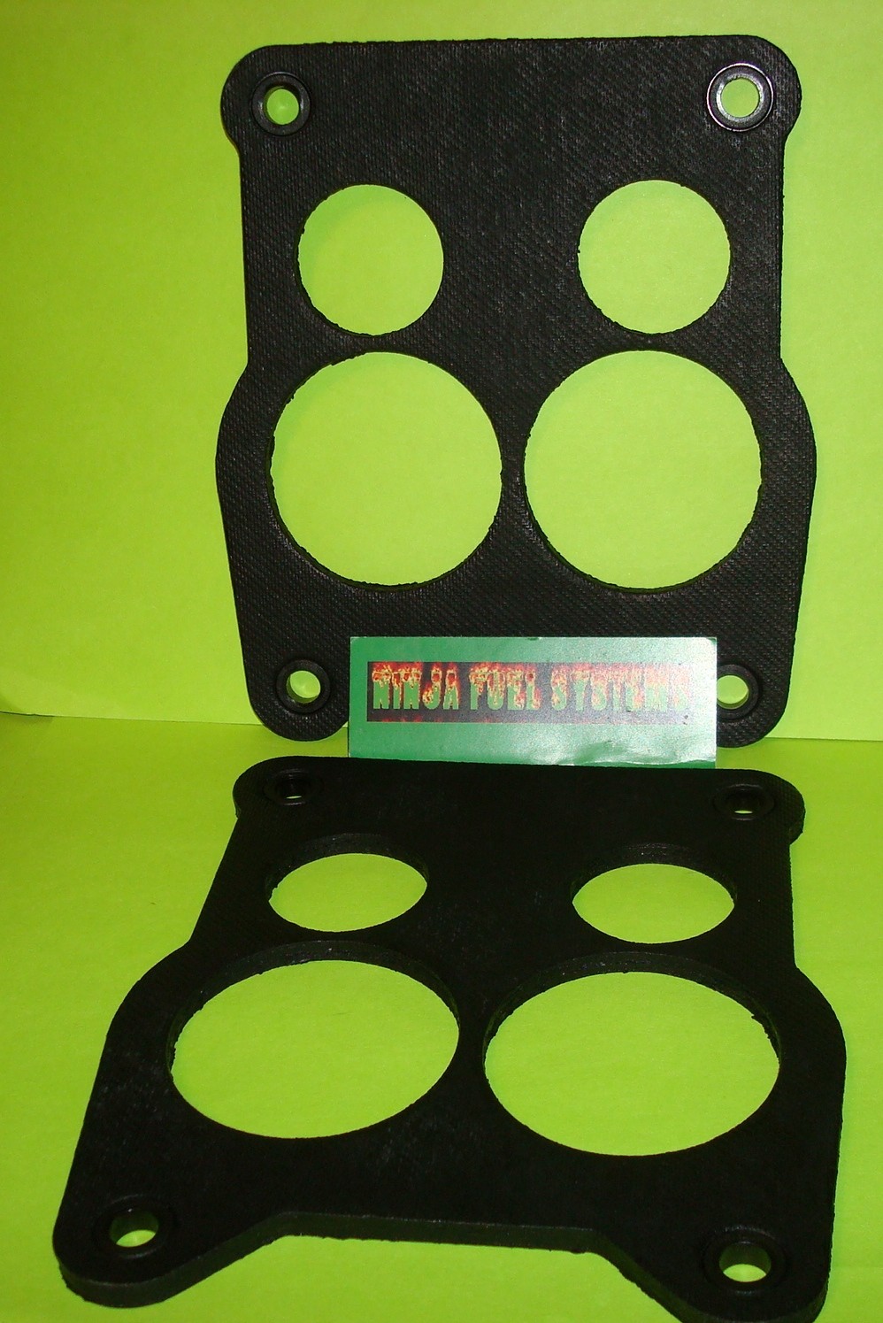 ROCHESTER QUADRAJET CARBURETOR BASE GASKET PAIR 1/4 THICK G963 SAME AS