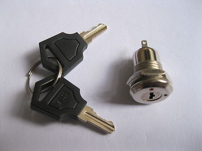8 pcs Key Switch On Off Key Lock Switch K8 24x11.3mm with Plastic ...