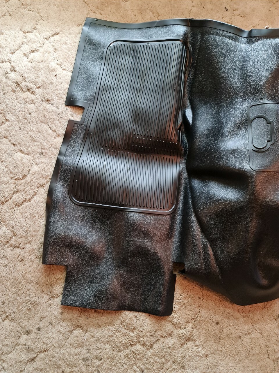 Toyota Landcruiser FJ40 Floor Mat Black HJ45 BJ40 FJ45 Pre 1979 Fuel