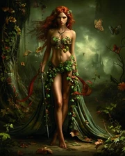 Fierce and Fabulous: Femme Fatale Art in 8x10 Prints  23536473