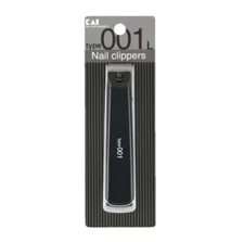 KAI KE0123 Finger Toe Nail Clipper Nail Cutter BLACK Type001 L Made in Japan