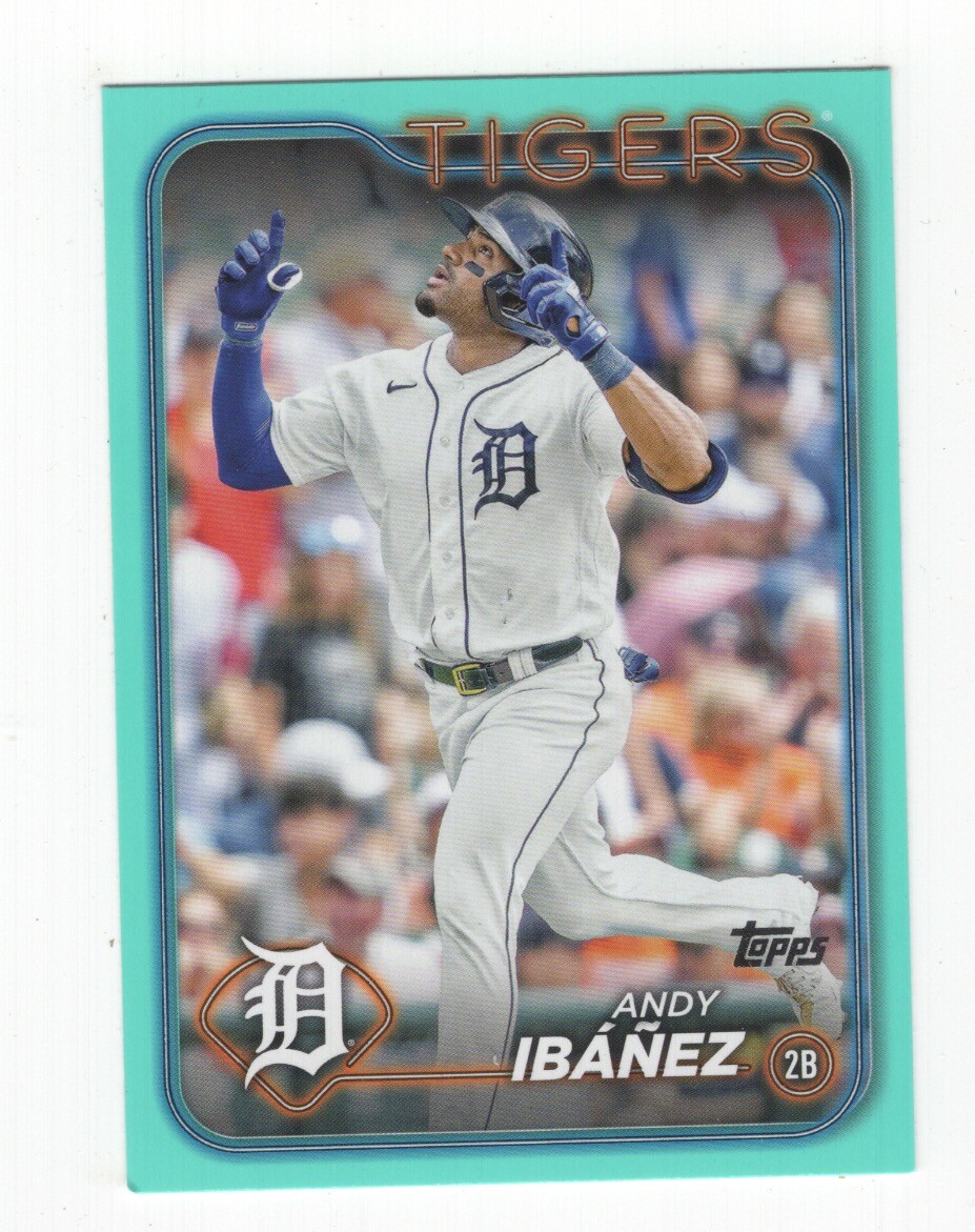 2024 TOPPS SERIES 1 BASEBALL AQUA BORDER PARALLEL CARD PICK