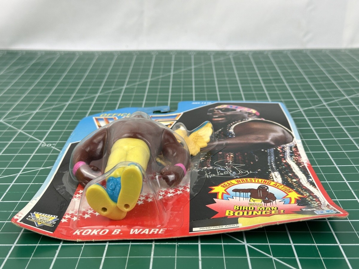 Vintage WWF Hasbro Koko B. Ware Wrestling Figure WWE US Card | eBay