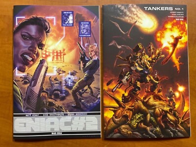 Tankers #1 & ENIAC 2 - NM -Bad Idea Comics -  Robert VENDITTI - Juan Jose RYP 