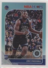 2019-20 Panini NBA Hoops Premium Stock Teal Prizm Eric Paschall #230 04ag