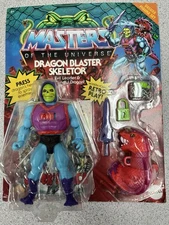 Masters of the Universe Origins Deluxe Dragon Blaster Skeletor 2022 Unpunched