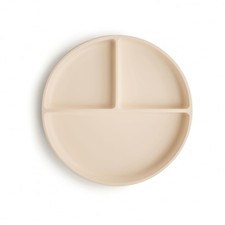 mushie Silicone Suction Plate  BPA-Free Non-Slip Design Shifting Sand 