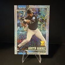 🎉Agustin Ramirez 2026 Topps Series 1 Confetti #287 Marlins Rookie 75th🎉