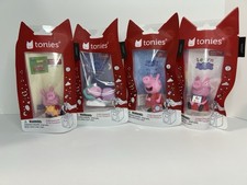 Tonies PEPPA PIG Audio Play Character Figurines Lot Of 4 