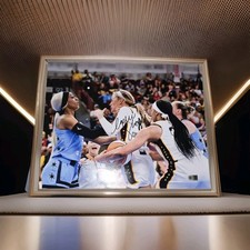 Sophie Cunningham Signed Indiana Fever 16x20 Photo 'The Fight' SWAU COA Auto 