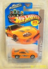 2013 Mattel HW City 1/64 Hot Wheels Fast & Furious TOYOTA SUPRA - w/ Clamshell