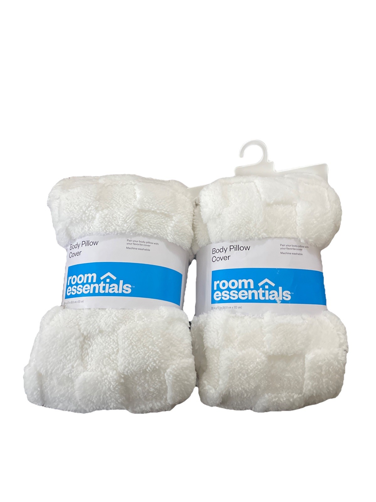 Covers-room Essentials 0186. White 100% Polyester. 2 Each Ne