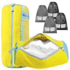 Shoe Washing Machine Bag | Laundry Shoe Bag for Washer and Dryer, 2pcs Reusab...