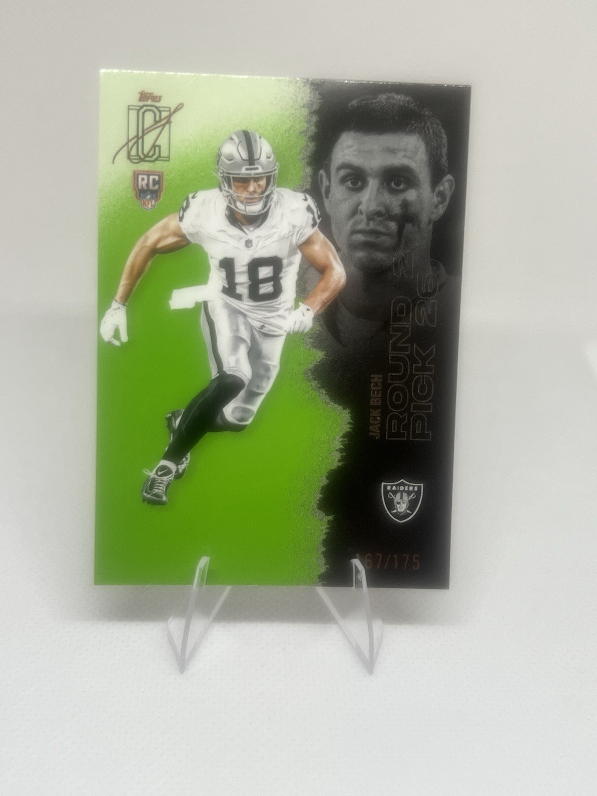 2025 Topps Signature Class - Rookies Jack Bech #129 Lime Green /175 (RC)
