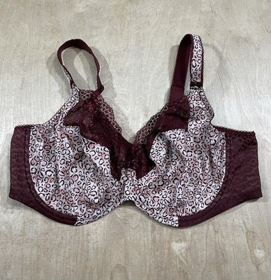 ELOMI STYLE#EL4490WIG SIZE 40G LUCIE STRETCH PLUNGE UNDERWIRE BRA WILD THING
