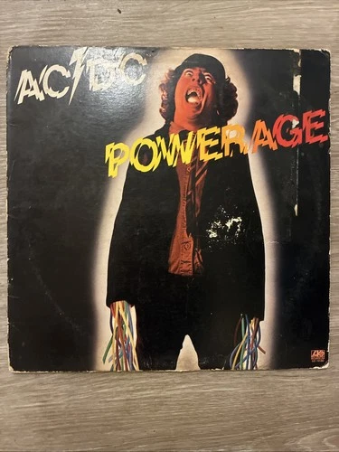 AC/DC Powerage Vinyl LP Record Album (1978) Atlantic Records