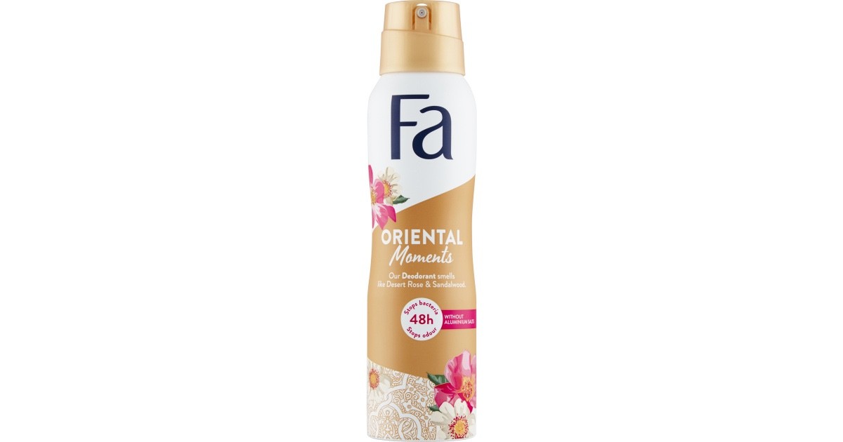 Дезодорант Fa ORIENTAL MOMENTS spray 150 мл5 жидких унций- 5290₽