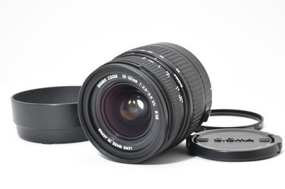 [Top MINT w/Hood] Sigma Zoom 18-50mm f/3.5-5.6 DC Lens for Canon From JAPAN