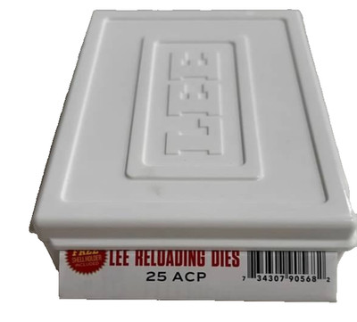 LEE 90568 25ACP DELUXE CARBIDE 3-DIE SET (Ships Insured)