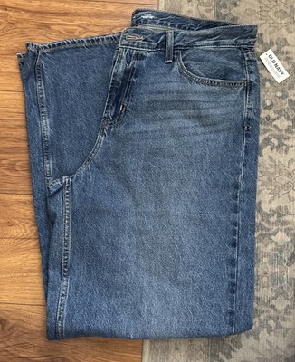 OLD NAVY by Gap ~ NWT 14 TALL LONG ~ Mid-rise Wow Baggy Wide-Leg Jeans