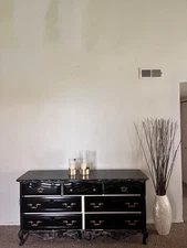 Dresser Drawer Pulls Cabinet Knobs Set of 5 Vintage Round Ball Design