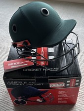 Gray Nicolls Junior Elite Cricket Helmet New - Size Small Junior 51-52cm Green