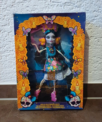 Monster High Skelita Calaveras Modepuppe, Originalverpackung ungeöffnet ovp