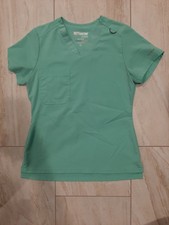 greys anatomy active SPX XS Extra Small Teal Scrub Top