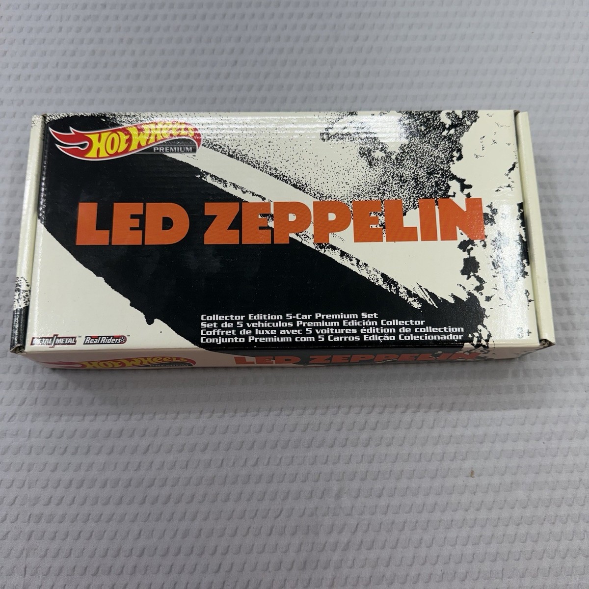 Hot Wheels Led Zeppelin 5 Car Set Real Riders Metal/Metal | eBay