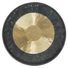 Gongs Dark Star con mazo y cuerda - Bronce oscuro