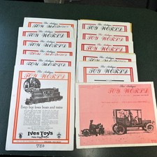 VTG 1973 The Antique Toy World Magazine Lot Complete Full Year Booklet Reference