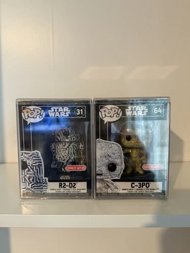 Funko Pop Star Wars R2-D2 #31 & C-3PO #64 Target Exclusive