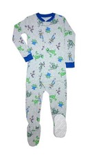 Toy Story Toddler Boy's Woody, Buzz, Forky Cotton Footed Pajama Sleeper