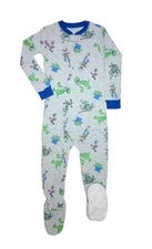 Toy Story Toddler Boy's Woody, Buzz, Forky Cotton Footed Pajama Sleeper