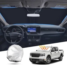 For 2022-2025 Car Maverick Windshield Sun Shade Foldable UV Heat Cover Visor