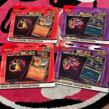 Pokémon Ascended Heroes Gengar Charmander Tech Sticker Collection (Bundle of 4)