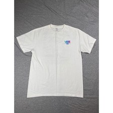 Vans Off The Wall California Native Est. 1966 Unisex Youth T-Shirt White Size XL